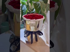 Giấy bọc hoa hoàn thiện bằng gương, giấy bóng bạc, cellophane dày chống nước, thảm trang trí