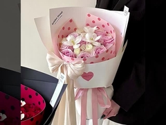 Những miếng giấy bọc bông hoa hình một miếng 520 ngày của mẹ fl