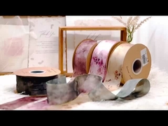 Phong cách cổ xưa, lụa nhuộm hoa mận, phụ kiện tóc tự làm, vật liệu trang trí Hanfu,