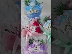 Hoa xà phòng hoa hồng đỏ bó hoa cho bạn gái vào ngày Valentine Qixi sinh nhật quà tặng bó xe