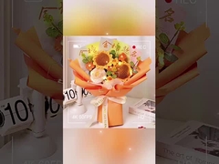 Đồ làm bằng vải hoa hướng dương, sản phẩm hoàn thiện