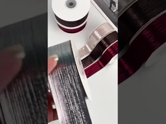 Vàng và bạc sọc ấn nóng băng bề mặt bóng