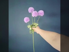 Đặt hàng theo yêu cầu Hoa hồng Đỏ Đám cưới mô phỏng hoa Bầu trời sao Hydrangea Cranberry Hoa hồng Lavender Dandelion