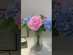 Hoa hoa hydrangea sinh học, hoa mô phỏng, cảm ứng dưỡng ẩm, bó hoa hydrangea, phòng khách