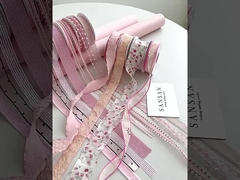 Rizhao Honey Series Ribbon Flower Bouquet Decoration Float làm bằng tay hoa DIY Gift Packaging straps