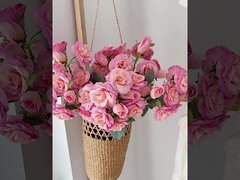 Phong cách Hàn Quốc 12 đầu Elsa Rose Simulation Flower Rose Hoa giả Nhà Phòng khách Bàn ăn