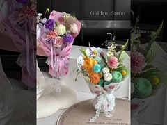 Lá kết cấu lễ hội hoa Giấy gói hoa