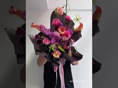 Giấy gói hoa họa tiết hoa mờ lì yêu thích