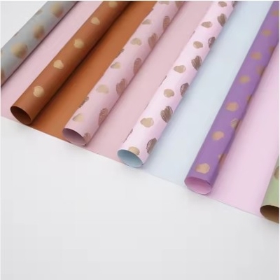 Mua Nhiều màu giấy bọc hoa cho bó hoa tùy chỉnh Bao bì quà tặng Hàn Quốc chống nước online manufacture