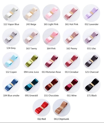 Giá tốt. 25MM * 40Y Dải băng satin cá nhân cho bao bì trang trí hoa trực tuyến