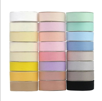 Giá tốt. 24 Màu Polyester Cotton Stain Wrap Ribbon Cho Gift Wrap Khách hàng tùy chỉnh trực tuyến
