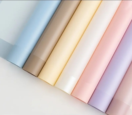 Giá tốt. 2024 Shinewrap Factory giá trực tiếp bán nóng Màu sắc rắn Hoa giấy bọc giấy tờ hoa hoa hoa tặng giấy đóng gói trực tuyến