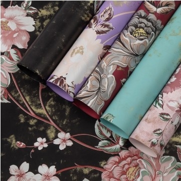 Mua Retro và thanh lịch hoa hồng thơm chống nước hoa hoa hoa giấy bọc hoa cửa hàng hoa hoa bọc giấy vật liệu bán buôn online manufacture