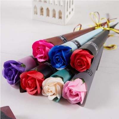 Mua Single Soap Rose Flower Simulation Soap Flower Bouquet Ngày của Mẹ Quà tặng Ngày Valentine Sự kiện Quà tặng nhỏ Nhập số online manufacture