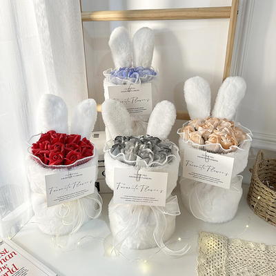 Giá tốt. Chiếc tai thỏ hoa hồng hoa bông hoa 20x35cm Kích thước Nhiều màu sắc cho Ngày Valentine và Ngày của Giáo viên Trung Quốc trực tuyến