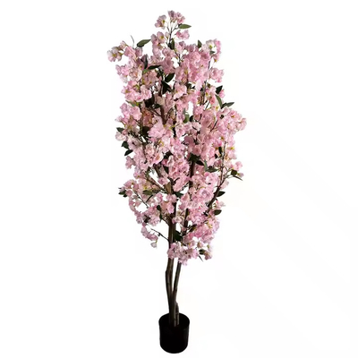 Giá tốt. 150cm cây anh đào nhân tạo màu hồng cây anh đào nhân tạo hoa cây cây nhân tạo cho trang trí đám cưới vườn trực tuyến