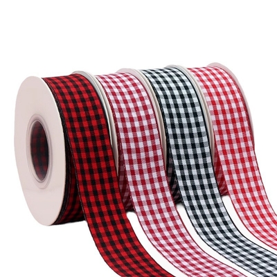 Giá tốt. Bán bán buôn băng dệt lưới 2,5cm làm bằng tay dải dải dải dải tặng hoa đóng gói màu cưới với vải và băng lụa trực tuyến