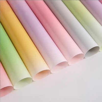Giá tốt. Đồ kẹo màu nghiêng, nhựa thủy tinh chống nước, giấy bọc hoa, vật liệu đóng gói bó hoa, đồ bán hoa, giao hàng trực tiếp từ nhà máy trực tuyến