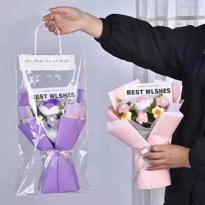 Giá tốt. Bông hoa nhân tạo thủ công bằng móc cao ngày Valentine Lễ Tạ ơn Tốt nghiệp Ngày của Mẹ Lễ Phục sinh Giáng sinh Năm mới trực tuyến