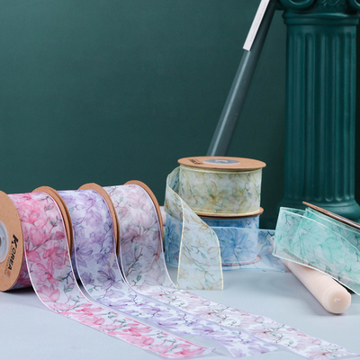 Mua Hoa tuyết sợi ruy băng tóc phụ kiện quà tặng hoa đóng gói giày hoa Grass mũ Bow in Chiffon tuyết sợi ruy băng online manufacture