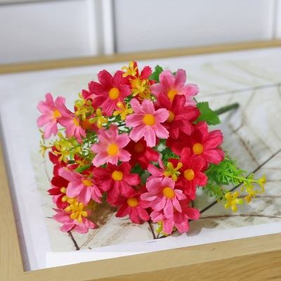 Giá tốt. Hoa giả, hoa nhỏ, hoa hoa hoa hoa hoa, hoa hoa giả nhân tạo, 28 đầu, trang trí nhà vườn, hoa lụa, dự án ngoài trời, hoa hoa nhỏ hoang dã trực tuyến
