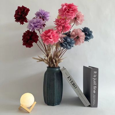 Mua Hương thơm hoa giả Nair Hoa hoa peony giả Trang trí phòng đám cưới Trang trí nhà Trang trí cảnh trang trí hoa lụa nhân tạo sản xuất trực tuyến