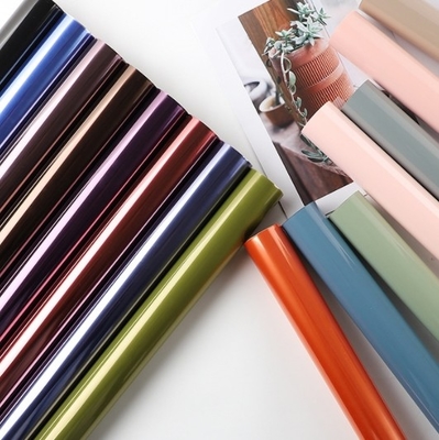 Mua Giấy bọc hoa tinh thể mới, phim màu mới, giấy bọc hoa chống nước, cellophane màu minh bạch online manufacture