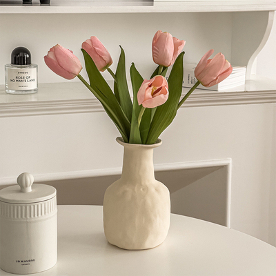 Mua Trang trí hoa nhân tạo theo phong cách Ins, sắp xếp hoa tulip, trang trí hoa nhân tạo cao cấp với bình, sắp xếp phòng khách của bó hoa, phòng khách online manufacture