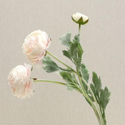 Mua Phong cách cao cấp trong phong cách Bắc Âu tụ tập 3 đầu hoa sen nhân tạo hình ngàn ngôi nhà trang trí phòng khách hoa nhân tạo bán buôn sản xuất trực tuyến