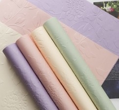 Giá tốt. Thời trang 3D Rose Relief Art giấy đóng gói hoa cho các sắp xếp đặc biệt trực tuyến