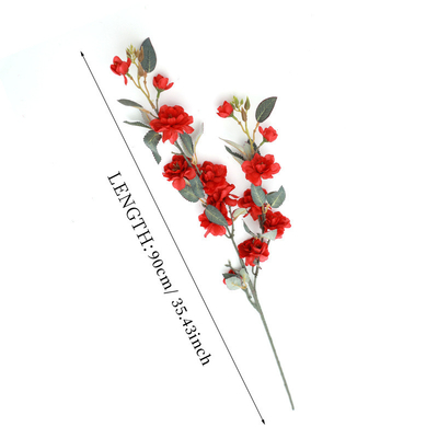 Giá tốt. Thiết kế đám cưới Camellia giả Hoa khách sạn khung cảnh đám cưới hoa giả cửa hàng nhựa trang trí trần nhà hoa giả trực tuyến