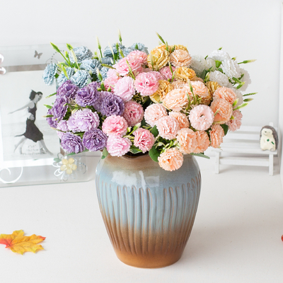 Giá tốt. Hoa lilac hoa hoa nhân tạo bó hoa, quà lễ hội, bình hoa nhân tạo, sắp xếp hoa, trang trí phòng khách trực tuyến
