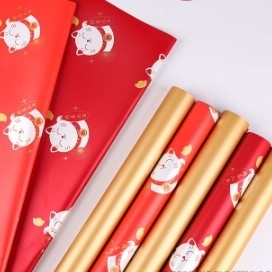 Giá tốt. Zhaocai Cat mở giấy Ouya vàng giấy bao bì hoa chống nước trực tuyến