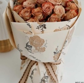 Giá tốt. 30-45 ngày Thời gian giao hàng cho Dreamy Rose giấy đóng gói hoa không thấm nước trong nhiều màu sắc trực tuyến
