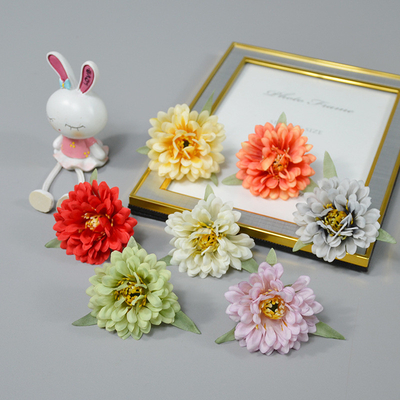 Giá tốt. Phong cách rừng mô phỏng Little Peony Flower Wedding Flower Wall Road Guide Trang trí hoa giả Hộp quà làm bằng tay DIY Hoa peony lụa trực tuyến