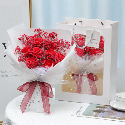 Giá tốt. Chuyến đi qua biên giới hoa mới khô hoa hoa vĩnh cửu hoa trời sao hoa 520 ngày Valentine món quà sáng tạo cho bạn gái trực tuyến