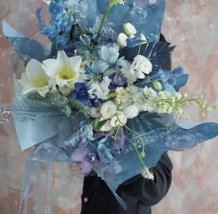 Giá tốt. Dreamland Garden 3 Dimensional Flower Arrangement giấy đóng gói hoa trực tuyến