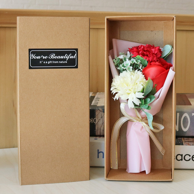 Mua Món quà hoa xà phòng, bó hoa mô phỏng lãng mạn, bó hoa hoa hồng, quà ngày Valentine cho bạn gái, sẵn có online manufacture