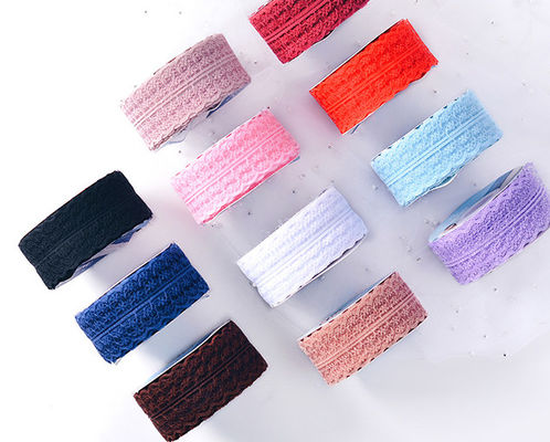 Mua Vật liệu đóng gói hoa Ruy băng ren Ruy băng tuyết Ruy băng lưới bó hoa để tự làm thủ công 2.5cm Chiều rộng sản xuất trực tuyến