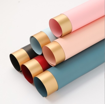 Mua Nghệ thuật hoa thủ công Giấy Jincai mở cửa với giấy bọc hoa Ouya vàng hai màu online manufacture