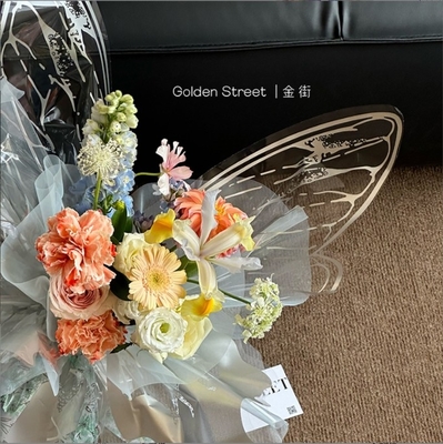 Mua Crystal Butterfly Cellophane giấy bọc hoa phổ biến cho cửa hàng hoa online manufacture