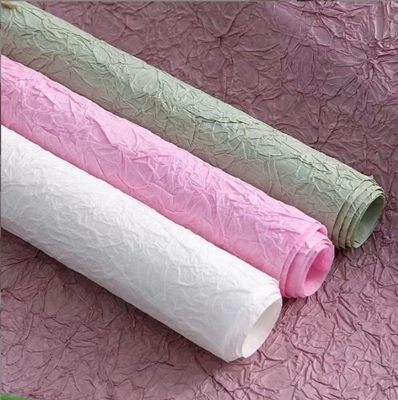 Mua Giấy Gói Hoa Xếp Ly DIY Nhiều Màu Sắc Giấy Lót Bên Trong Kết Cấu Đá Thủ Công Hoàn Hảo cho Ngày Valentine online manufacture