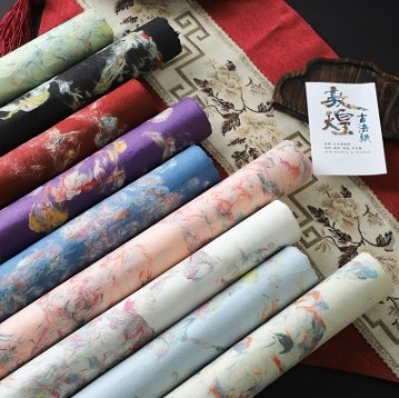 Mua Giấy gói hoa tự làm họa tiết hoa văn DIY dòng Đôn Hoàng 57*57cm để gói quà độc đáo online manufacture