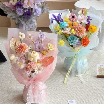 Mua Ngày của mẹ Phalaenopsis Bông hoa đốm giấy phong cách và không thấm nước Vật liệu nghệ thuật hoa online manufacture