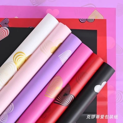 Mua Loạt giấy gói hoa Nosa Series Croti Love Flower Tự làm Quà tặng Đóng gói Túi bó hoa hình trái tim bằng màng chống thấm nước online manufacture