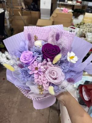 Mua Preserved flower rose romantic bouquet Valentine's Day gift sản xuất trực tuyến