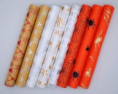 Mua Giấy gói quà phong cách mới viền vàng sản xuất trực tuyến