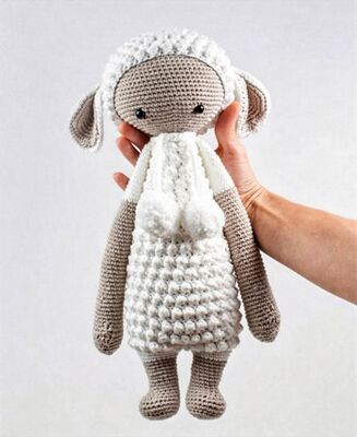 Mua 35cm đồ chơi động vật crochet thủ công, vải bông quà tặng cho trẻ em với in ấn / thêu, MOQ thấp sản xuất trực tuyến