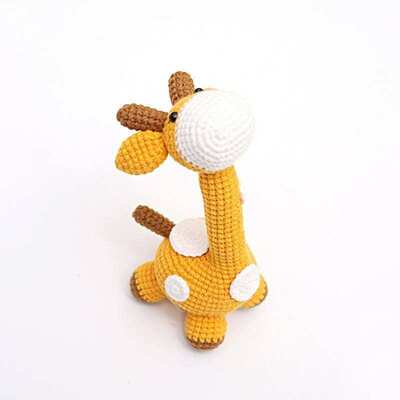 Mua Vòng Tay Thân Thiện Với Môi Trường Móc Hươu Cao Cổ Amigurumi Nhồi Bông Mềm Đồ Chơi An Toàn Sang Trọng Búp Bê Bé Trang Trí Nhà Quà Tặng Sinh Nhật sản xuất trực tuyến