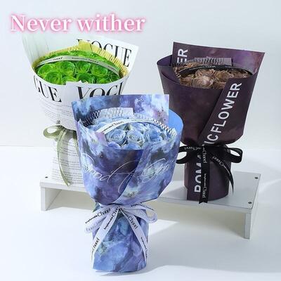 Mua Hạt hoa xà phòng hoa hồng mô phỏng thân thiện với môi trường với đèn LED sản xuất trực tuyến